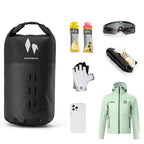 Rockbros AS-156 RideMate 7l šakos krepšys vandeniui atsparus - Juodas -- Bicycle Bags