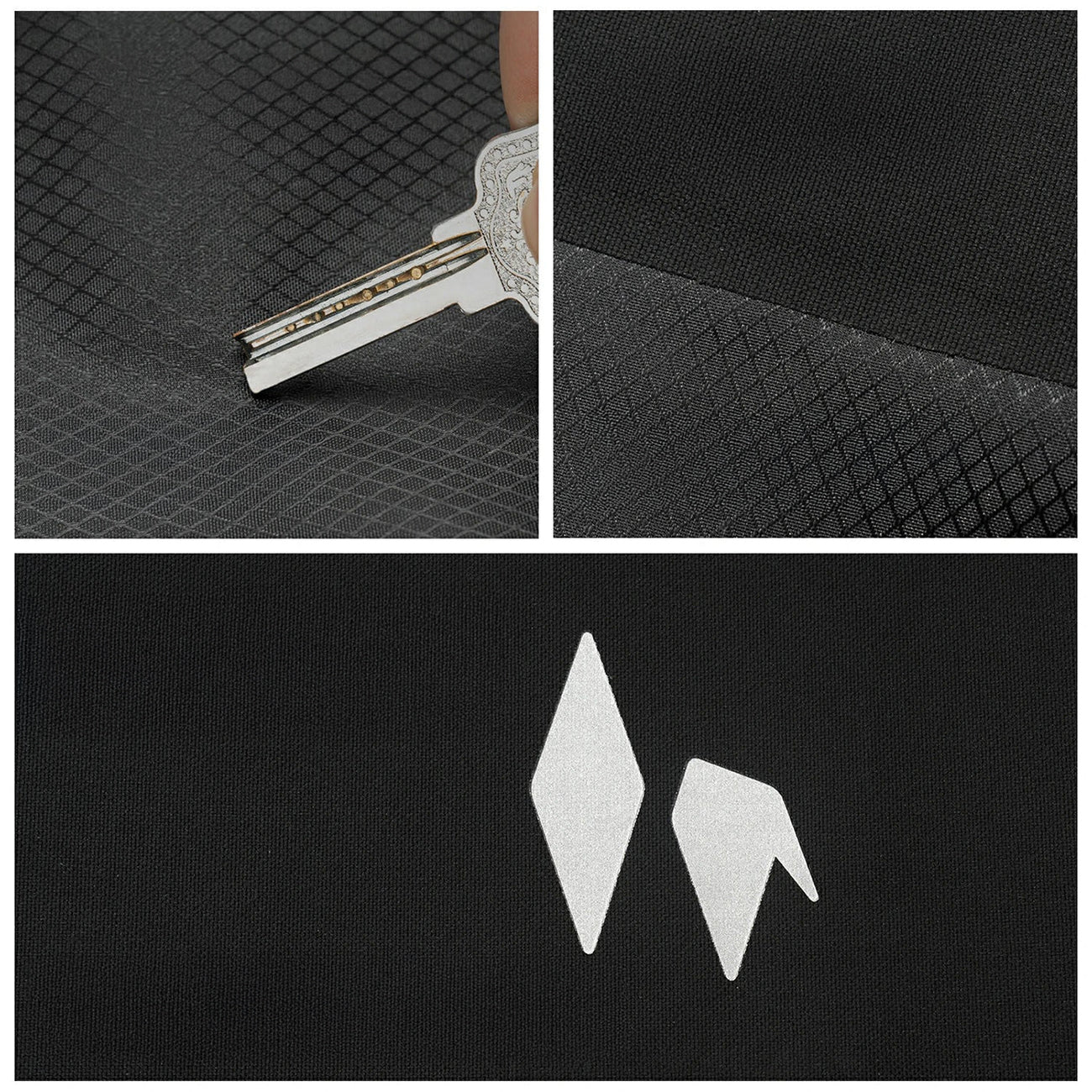 Rockbros AS-156 RideMate 7l šakos krepšys vandeniui atsparus - Juodas -- Bicycle Bags