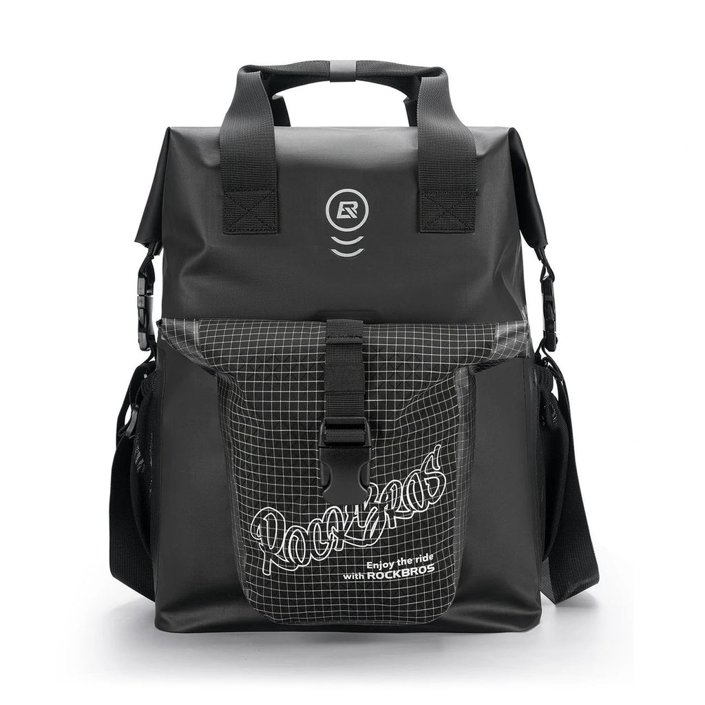 Rockbros AS-158 Vairo krepšys Brompton 18L sulankstomam dviračiui - juodas -- Bicycle Bags