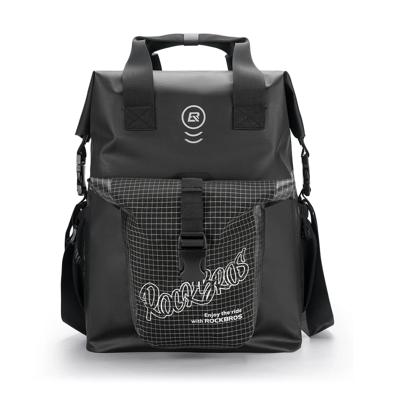 Rockbros AS-158 Vairo krepšys Brompton 18L sulankstomam dviračiui - juodas -- Bicycle Bags