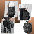 Rockbros AS-158 Vairo krepšys Brompton 18L sulankstomam dviračiui - juodas -- Bicycle Bags