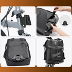 Rockbros AS-158 Vairo krepšys Brompton 18L sulankstomam dviračiui - juodas -- Bicycle Bags
