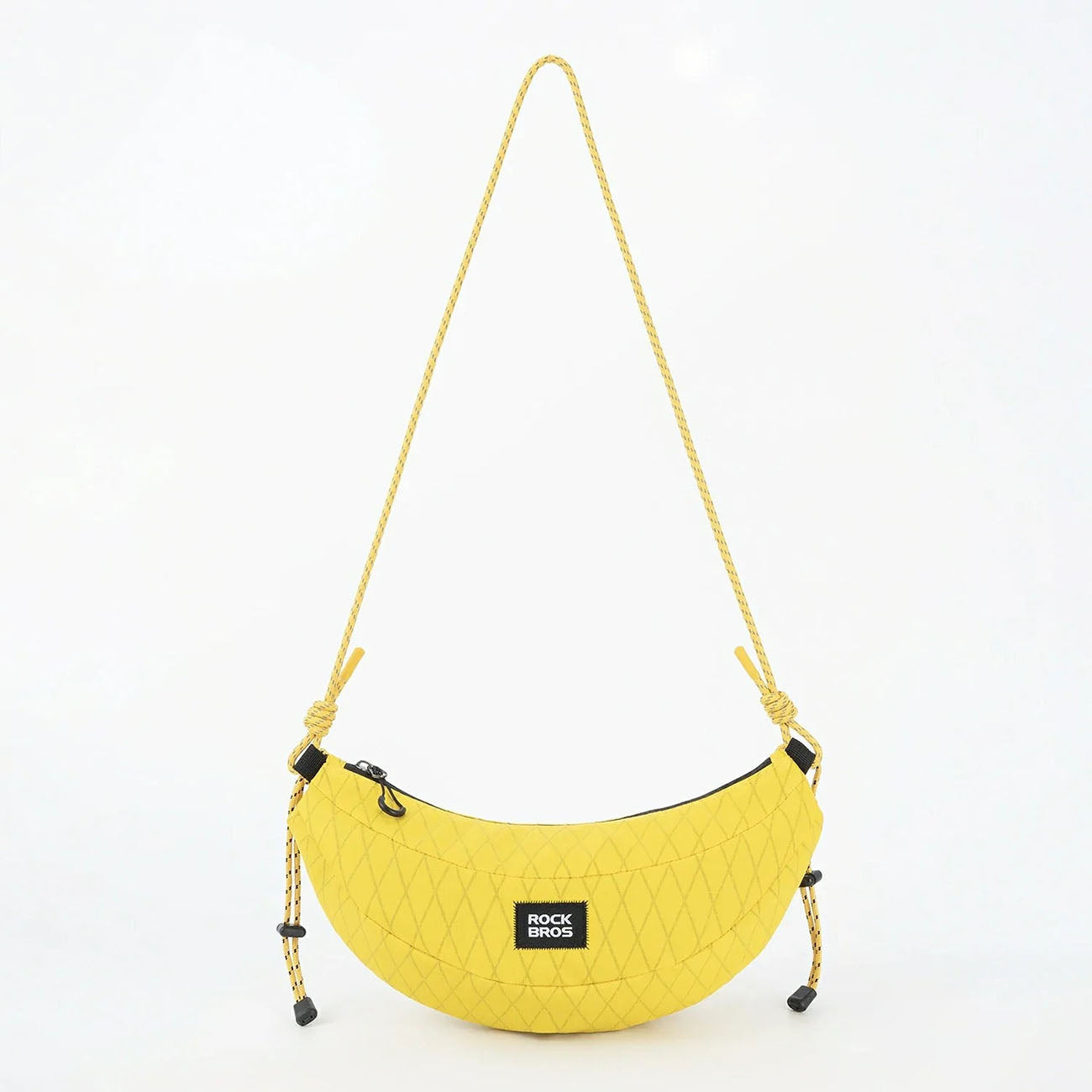 Rockbros H74 dviračio krepšys vairo arba bananų pečiui 1,8L - Geltonas -- Bicycle Bags