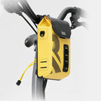 Rockbros AS-160 vandeniui atsparus vairo dviračio krepšys 1,3L - Geltonas -- Bicycle Bags