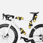 Rockbros AS-161 žemutinio rūro dviračio krepšys vandeniui atsparus 1L - Geltonas -- Bicycle Bags