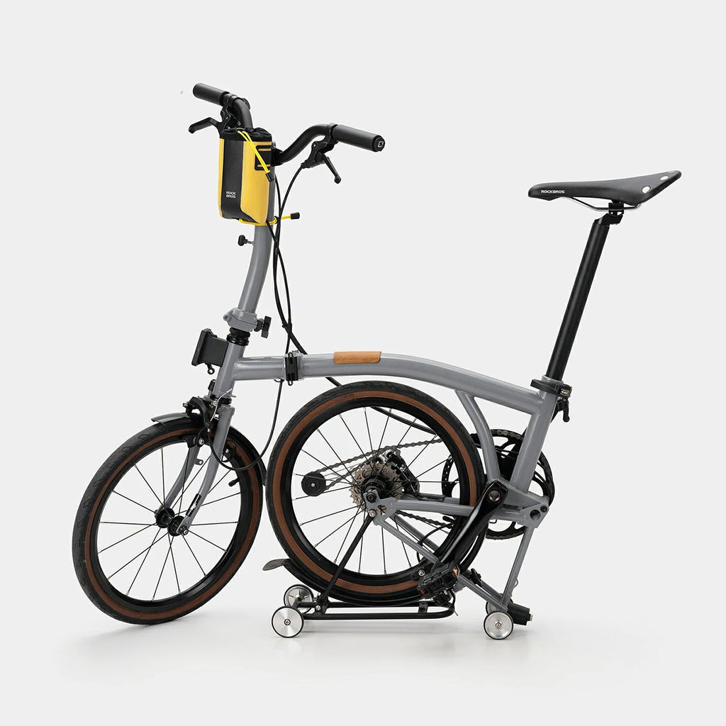 Rockbros AS-162 vandensaugus dviračio žnybo butelio krepšys - geltonas -- Bicycle Bags