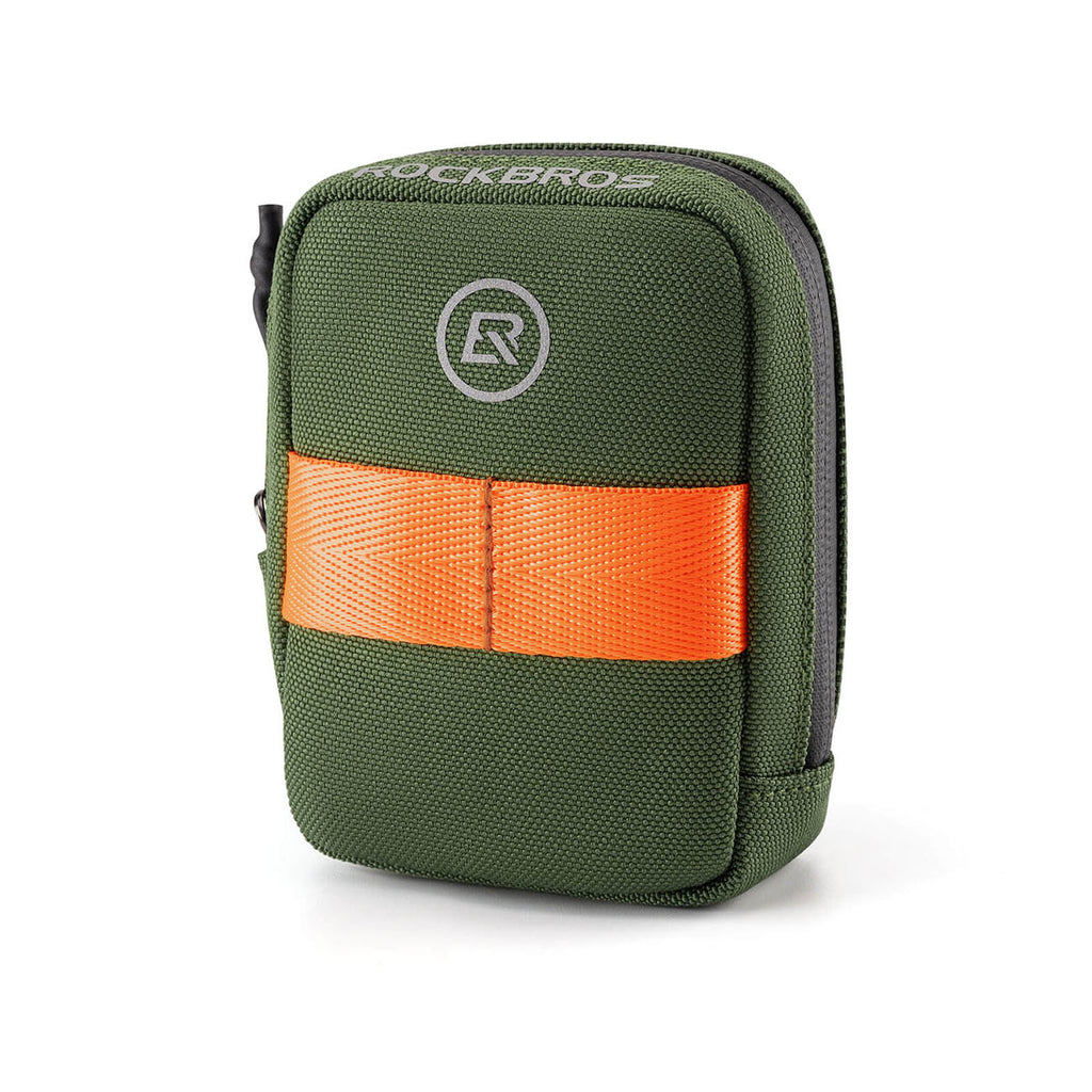 Rockbros F006 dviračio balto krepšys 0,35 l - žalias -- Bicycle Bags