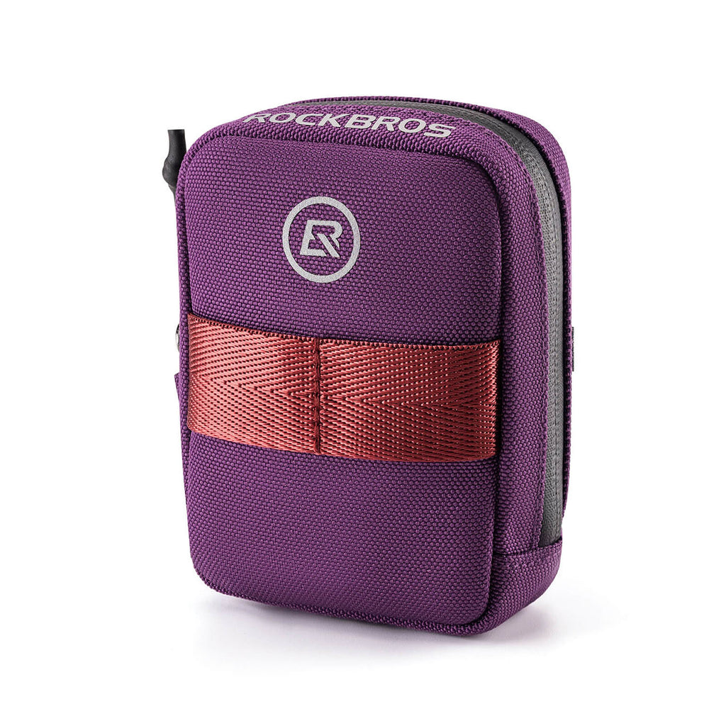 Rockbros F006 dviračio balto krepšys 0,35 l - violetinis -- Bicycle Bags
