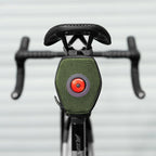 Rockbros C52-2 lengvasis balto krepšys su 250 mAh apšvietimu - žalias -- Bicycle Bags