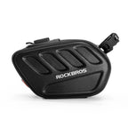 Rockbros C61 Dviračio balno krepšys su išmaniąja galine šviesa 0.45L - Juodas -- Bicycle Bags