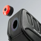 Rockbros C61 Dviračio balno krepšys su išmaniąja galine šviesa 0.45L - Juodas -- Bicycle Bags