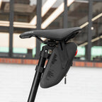 Rockbros AS-078-1 Dviračio balno krepšys su išmaniąja galine šviesa 0.8L - Juodas -- Bicycle Bags