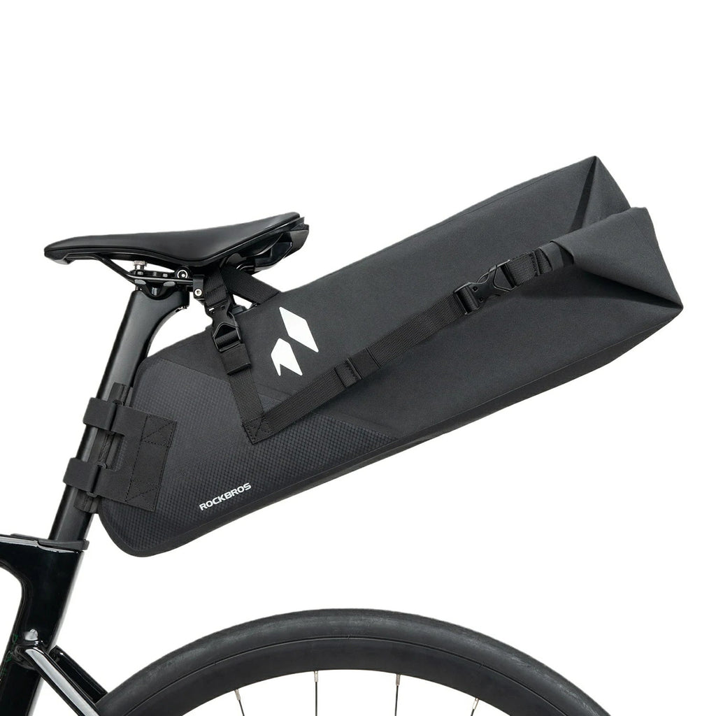 Rockbros AS-157 RideMate Vandentiesioji dviračio balto-krepšys - juoda -- Bicycle Bags