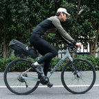 Rockbros AS-157 RideMate Vandentiesioji dviračio balto-krepšys - juoda -- Bicycle Bags