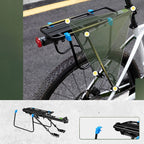 Rockbros Shelves HJ10010 greito montavimo dviračio stelažas su atšvaitais - juoda -- Cycling Accessories