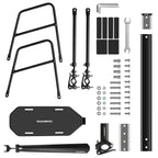 Rockbros RBHJ-1 Black Diamond dviračio bagažinė su purvo apsauga ir greitojo atleidimo sistema 26-29" kalnų dviračiams -...