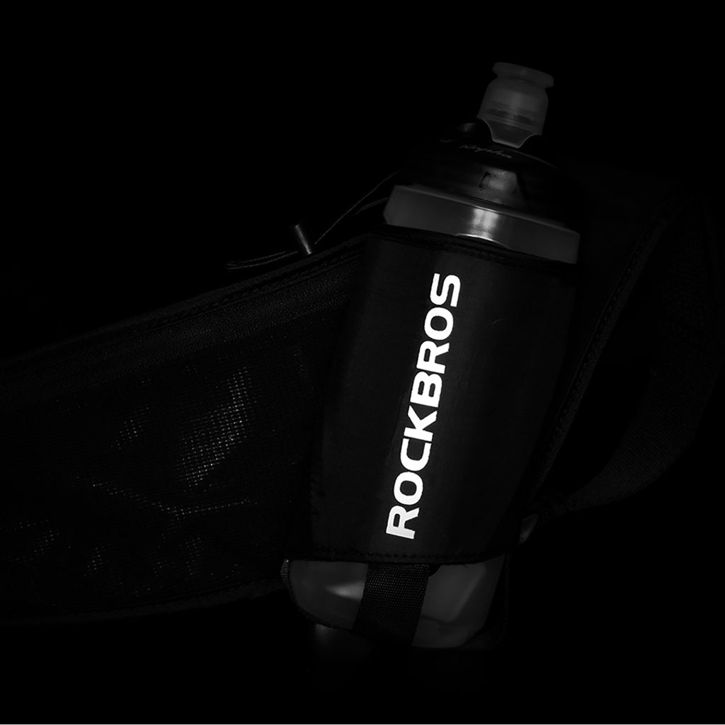 Rockbros D45 dviračio butelio šoninis krepšys - juodas -- Bicycle Bags