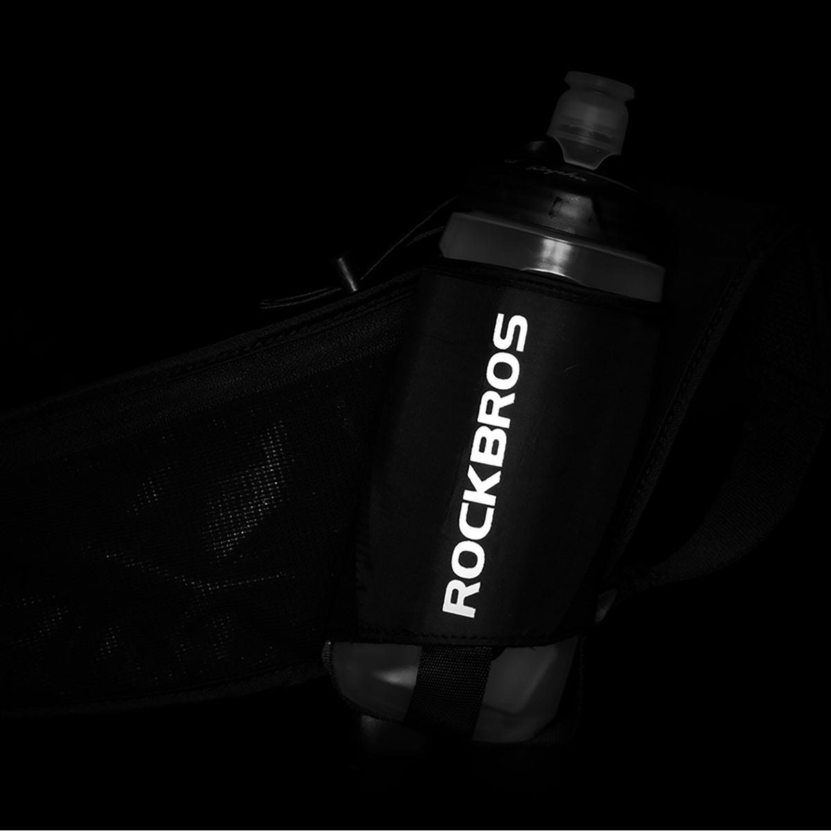 Rockbros D45 dviračio butelio šoninis krepšys - juodas -- Bicycle Bags