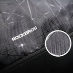 Rockbros D49-2 sporto kuprinė su raištu, užtrauktuku ir vėdinamu nugara 9 l - juoda -- Bicycle Bags