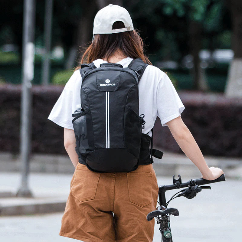Rockbros H9 miesto kuprinė 20 l lengva vandentiesiai - juoda -- Bicycle Bags