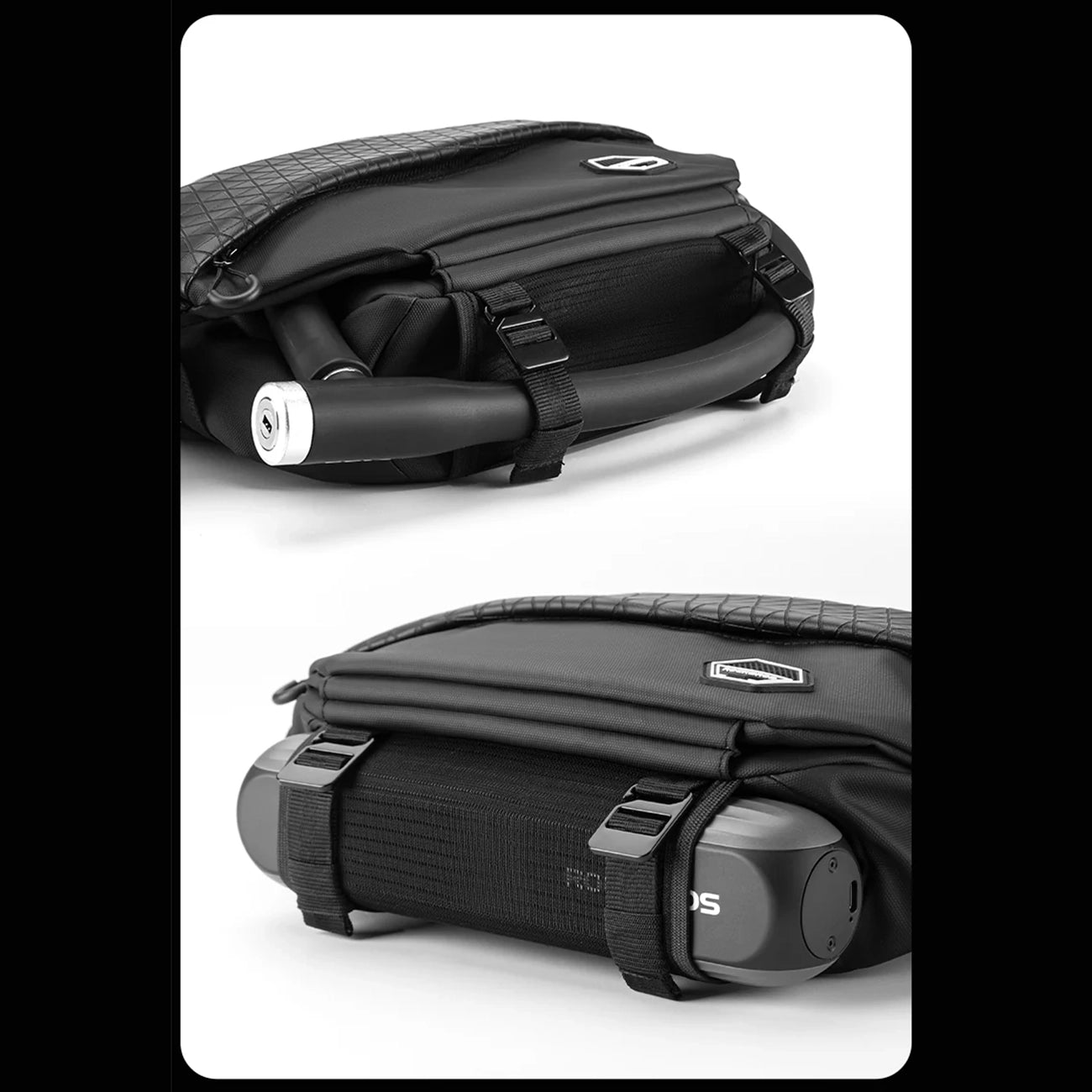 Rockbros H23 daugiafunkcis vandentiesioji krepšys 3.5 l - juoda -- Bicycle Bags