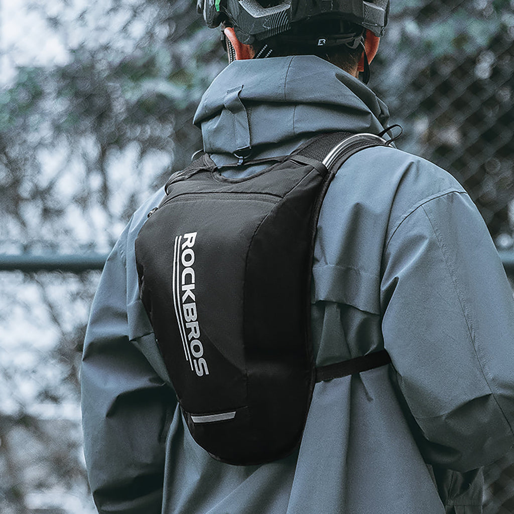 Rockbros H32 hidratacijos kuprinė su 2L vandens balaiotuku dviračiams ir bėgimui - juoda -- Cycling Accessories