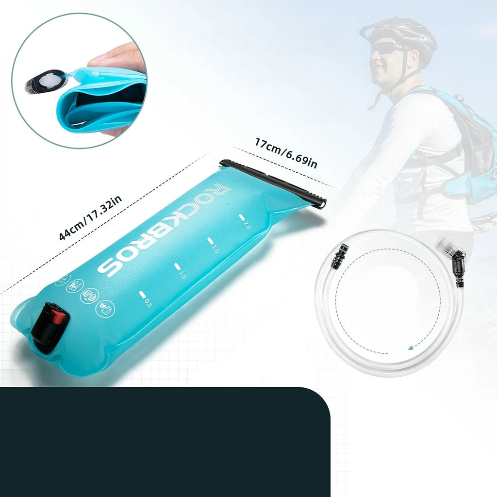 Rockbros vandens maišelis sportui - mėlynas -- Bicycle Bags