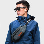 Rockbros H33 dviračio šoninis krepšys 1,5L - pilka -- Bicycle Bags