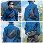Rockbros H33 dviračio šoninis krepšys 1,5L - pilka -- Bicycle Bags