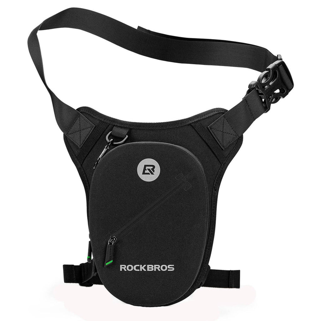Rockbros AS-081 motociklo šoninis arba peties krepšys 1L - juoda -- Bicycle Bags