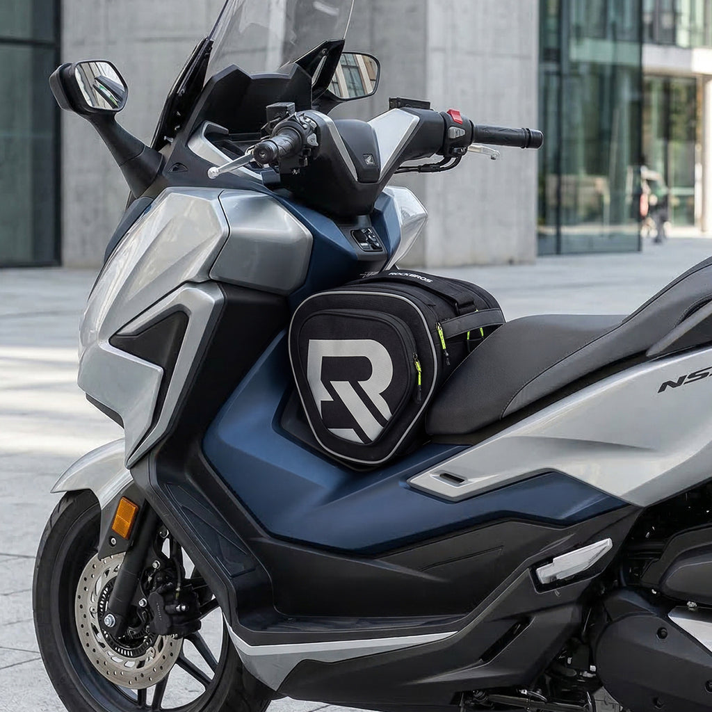 Rockbros A40-1 motociklo bakų krepšys 12L motociklams - juoda -- Bicycle Bags
