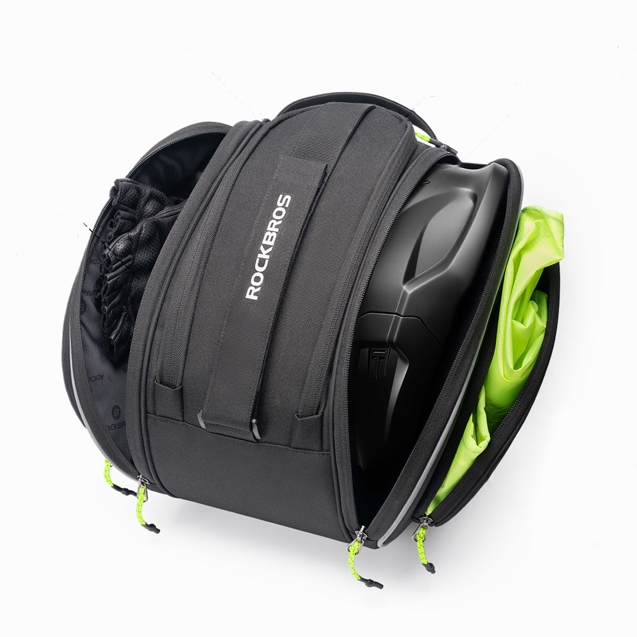Rockbros A40-1 motociklo bakų krepšys 12L motociklams - juoda -- Bicycle Bags