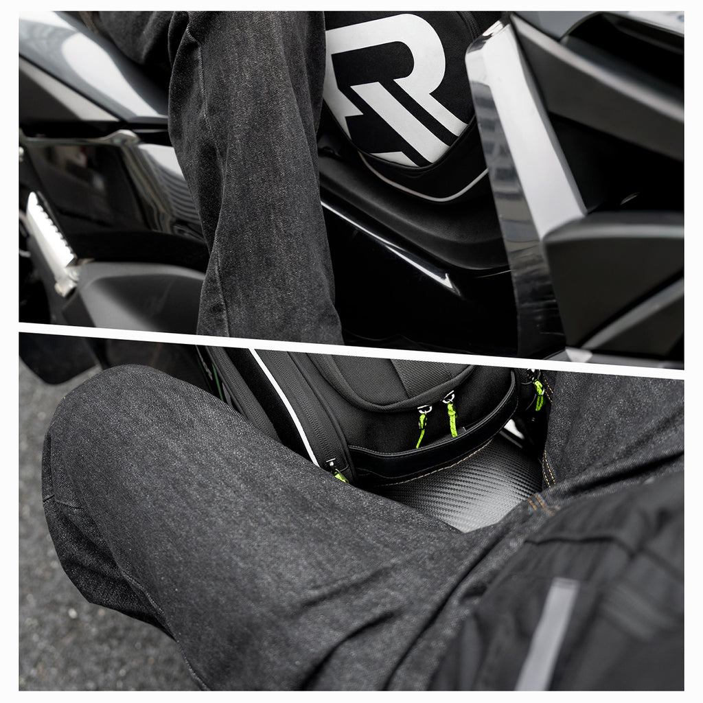 Rockbros A40-1 motociklo bakų krepšys 12L motociklams - juoda -- Bicycle Bags