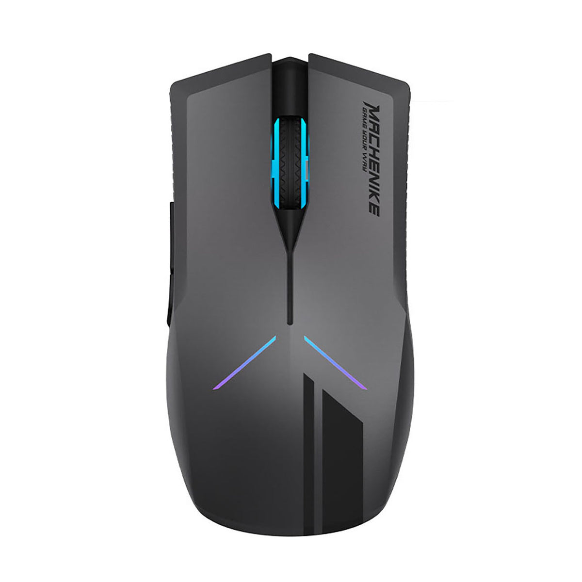 Machenike M721 belaidis žaidimų pelė 10000 DPI su RGB fono šviesa - juoda -- Gaming Accessories