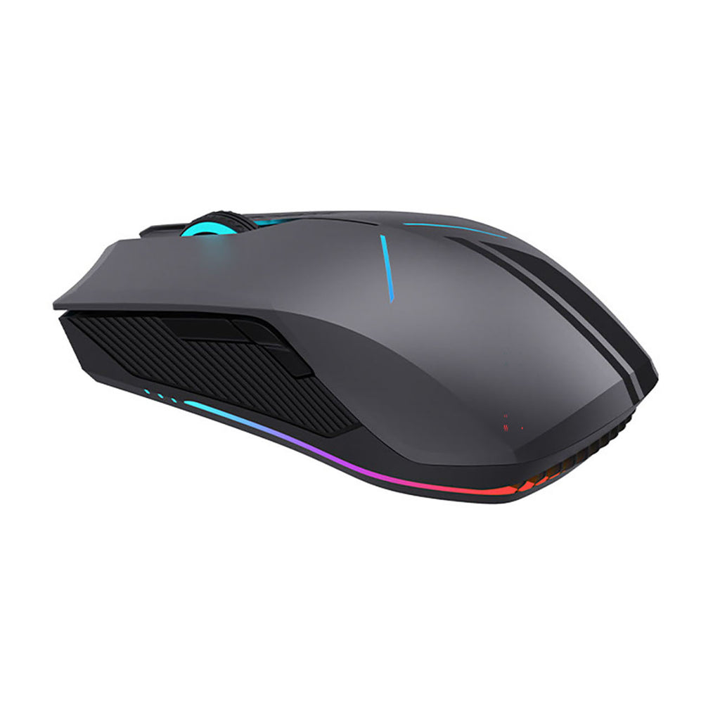 Machenike M721 belaidis žaidimų pelė 10000 DPI su RGB fono šviesa - juoda -- Gaming Accessories