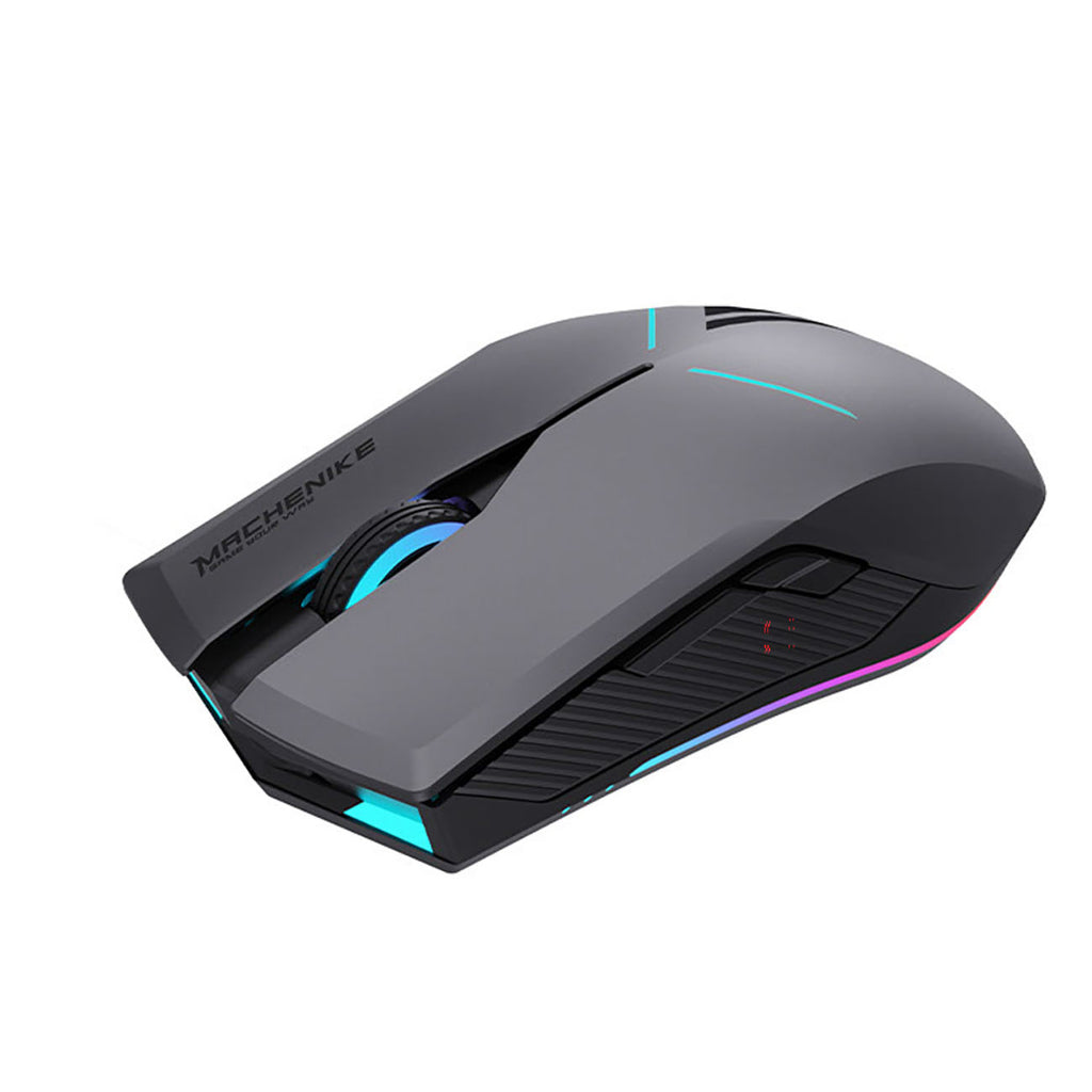 Machenike M721 belaidis žaidimų pelė 10000 DPI su RGB fono šviesa - juoda -- Gaming Accessories