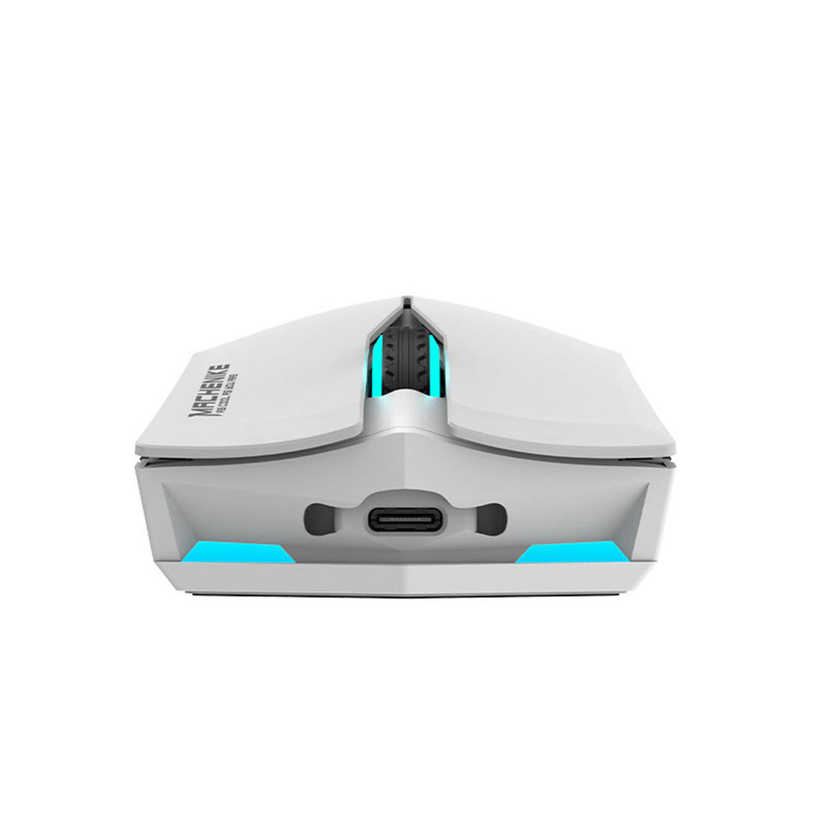 Machenike M721 belaidė žaidimų pelė 10000 DPI su RGB apšvietimu - Balta -- Gaming Accessories