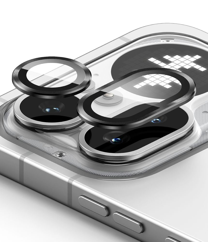 Ringke Camera Frame Protector 2 vnt. rinkinys kameros apsauga Nothing Phone 4A Pro - Juoda -- Nothing Phone 4A Pro