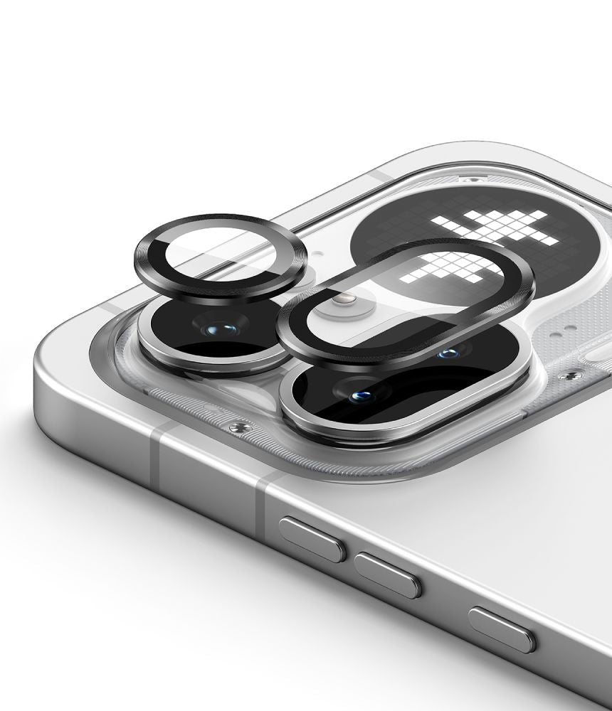 Ringke Camera Frame Protector 2 vnt. rinkinys kameros apsauga Nothing Phone 4A Pro - Juoda -- Nothing Phone 4A Pro