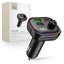 Tech-Protect CC07 automobilinis įkroviklis 3 prievadai PD 54W + FM Bluetooth siųstuvas - juodas -- Cell phone chargers