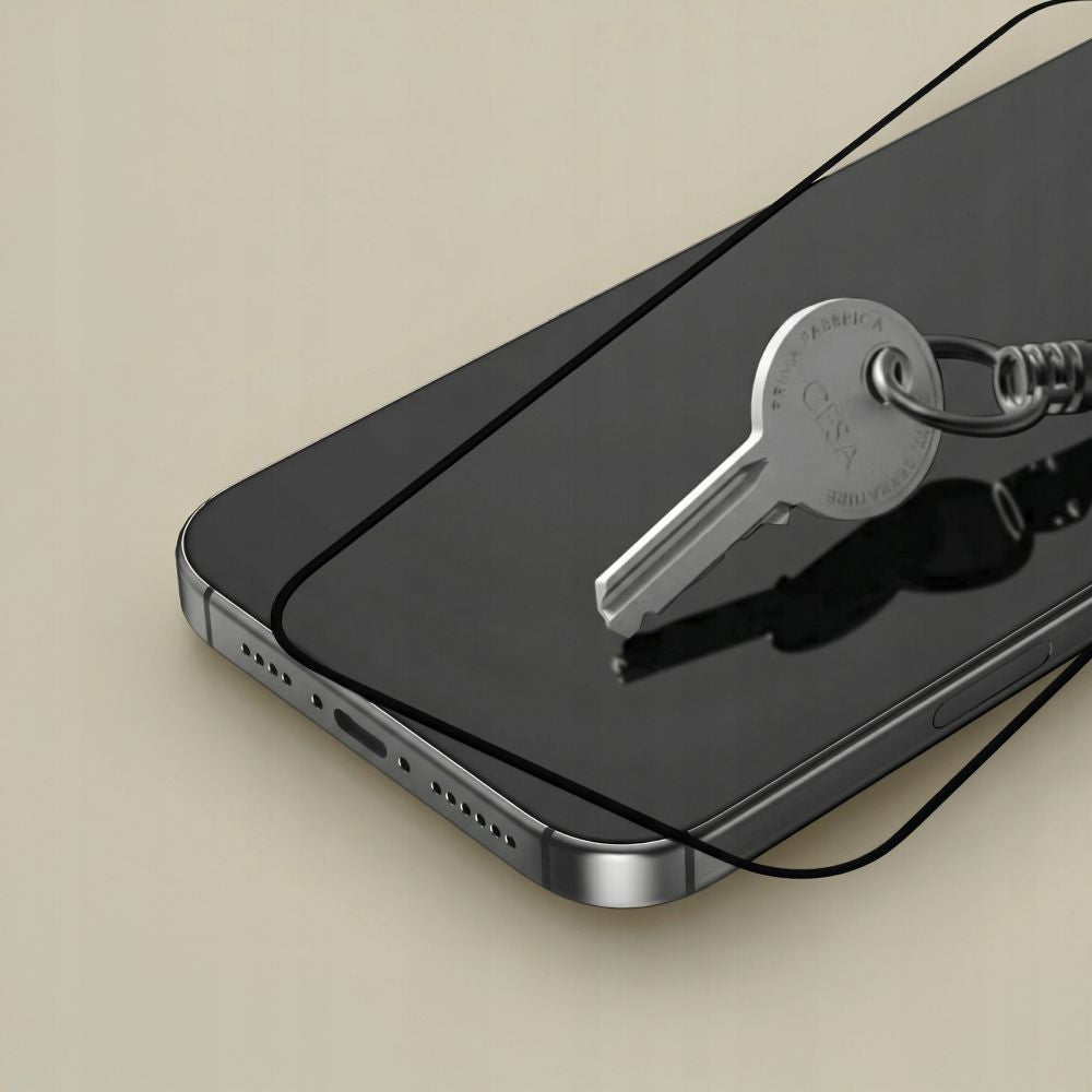 Tech-Protect Glass Fit+ 2-Pack grūdintas stiklas Motorola Edge 70 5G - juodas -- Motorola Edge 70 5G