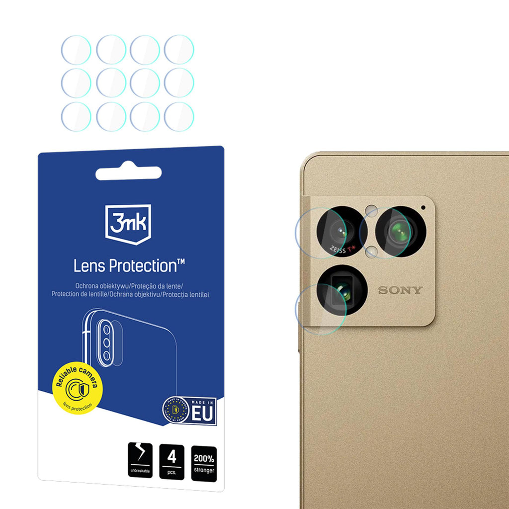 3mk Lens Protection™ hibridinė kameros objektyvo stikla Sony Xperia 1 VIII -- Sony Xperia 1 VIII