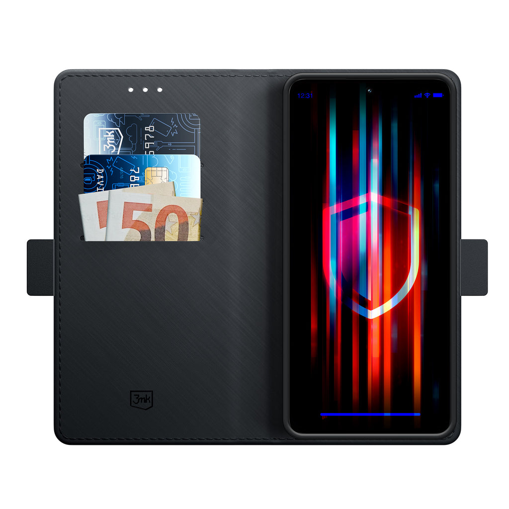 3mk Wallet Case dėl Xiaomi 17T - juoda -- Xiaomi 17T