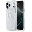Guess IML Gradient Triangle Logo MagSafe dėklas iPhone 17 Pro Max - skaidrus -- iPhone 17 Pro Max