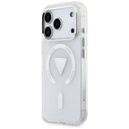 Guess IML Gradient Triangle Logo MagSafe dėklas iPhone 17 Pro - skaidrus -- iPhone 17 Pro