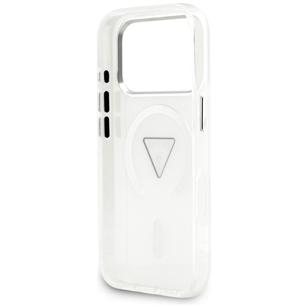 Guess IML Gradient Triangle Logo MagSafe dėklas iPhone 17 Pro - skaidrus -- iPhone 17 Pro