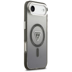 Guess IML Gradient Triangle Logo MagSafe dėklas iPhone Air - juodas -- iPhone Air