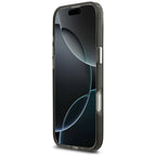 Guess IML Gradient Triangle Logo MagSafe dėklas iPhone Air - juodas -- iPhone Air