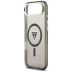 Guess IML Gradient Triangle Logo MagSafe dėklas iPhone Air - juodas -- iPhone Air