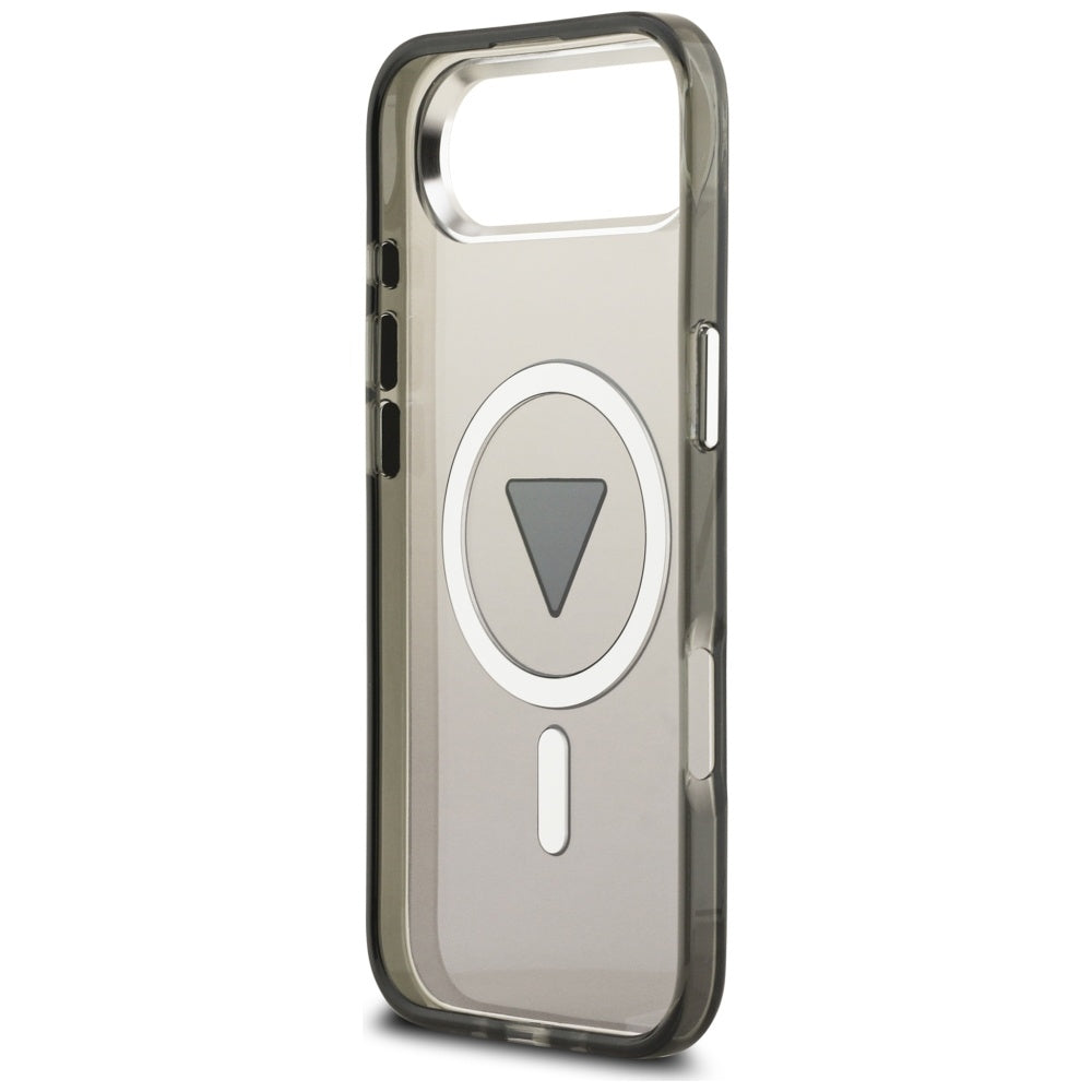 Guess IML Gradient Triangle Logo MagSafe dėklas iPhone Air - juodas -- iPhone Air